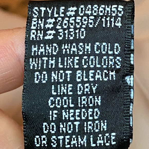 Alyx Lace Inset 3/4 Quarter Sleeve Blouse Cream Size Large - Picture 7 of 10